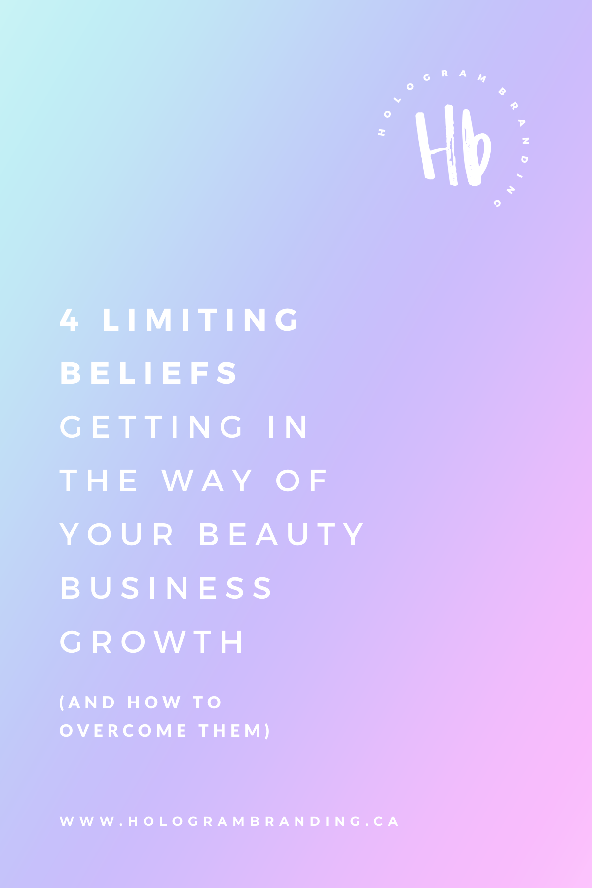 limiting beliefs getting in the way of your beauty business growth